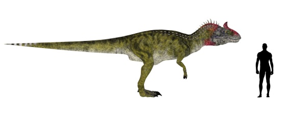 クリオロフォサウルスと人