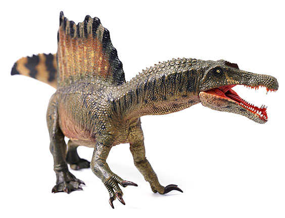 水棲のスピノサウルスの画像