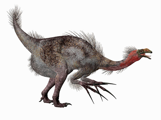 テリジノサウルスの画像